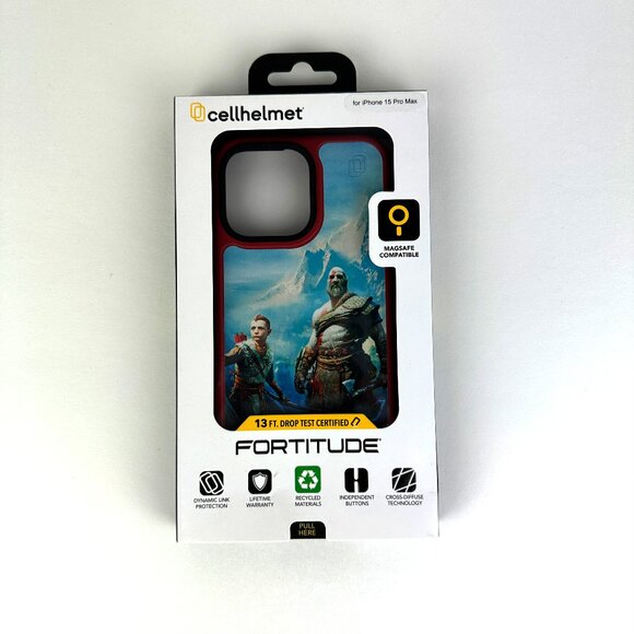 Kratos God of War Magsafe-Compatible case for iPhone 15 Pro Max - Picture 3 of 5